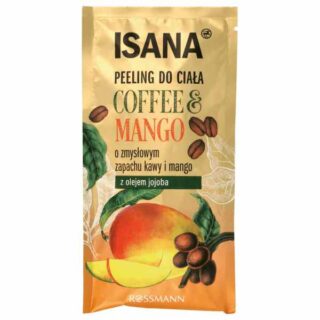 Isana coffee and mango body scrub