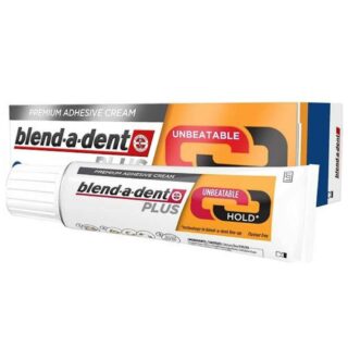BLEND-A-DENT Plus glue for dentures, complete and partial