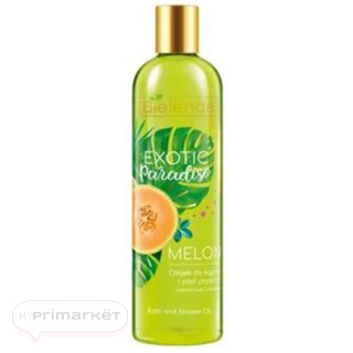 Bielenda Exotic Paradise, bath and shower oil, melon - 400 ml
