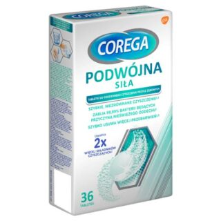 COREGA Tabs Double strength Denture cleaning