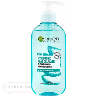 GARNIER Skin Naturals Hyaluronic Aloe Facial Washing Gel - 200 ml