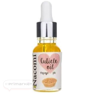 Nacomi, cuticle care oil, fresh papaya cake, 15 ml