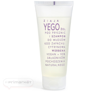 ZIAJA Yego Lemon Verbena shower gel and Shampoo - 200 ml